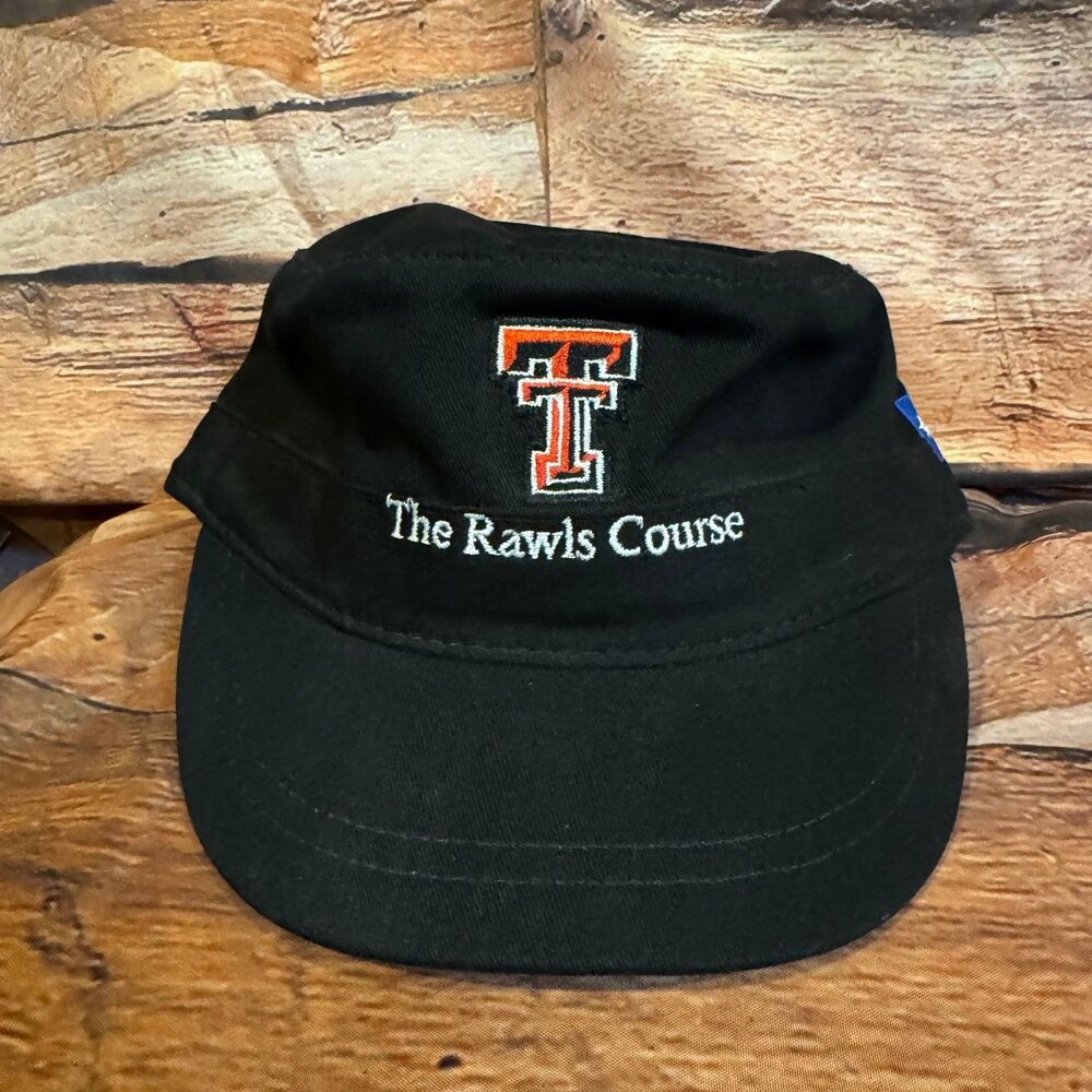 Texas Tech Red Raiders Legendary Military Hat The Rawls Course Black Adjustable